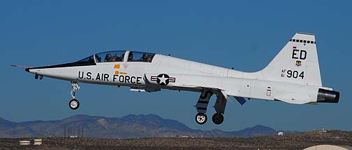 Northrop T-38A Talon 61-0904 of the 412th Test Wing, Edwards Air Force Base, October 23, 2008